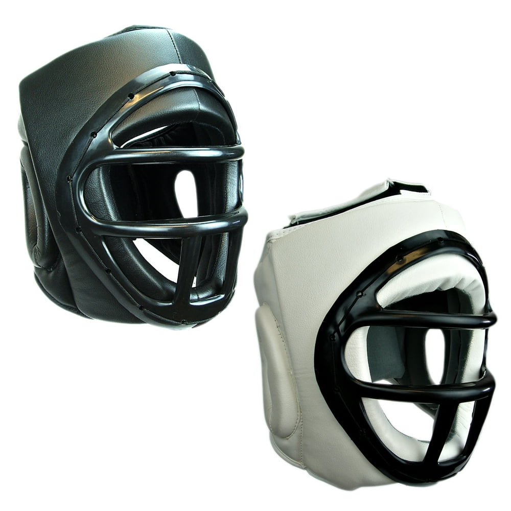 Sparring Training Head Gear with Face Cage for Boxing Kickboxing MMA