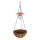 thumbnail image 5 of Macetas colgantes de alambre de metal Soporte de planta de alambre redondo Cesta colgante Colgante redondo Rosa Cola Cesta colgante, 5 of 8