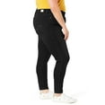 thumbnail image 4 of Levi Strauss Signature Women's and Women's Plus Mid Rise Skinny Jeans, Sizes 2-28, 4 of 7