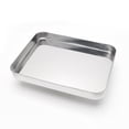 thumbnail image 2 of MasteelfCA 10inch Stainless Steel Baking Tray Rectangular Rice Noodles Roll Plate Steaming Dish for Home Restaurant, 2 of 7