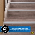 thumbnail image 4 of M-D Building Products 78022 1-1/8 In. X 1-1/8 In. X 36 In. Silver Aluminum Stair Edging w/ Screw Nails, 4 of 10