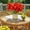 Red, variant on Artificial Silk Tropical Flowers 5 Heads Faux Floral Arrangement Living Room Table Vase Centerpiece Home Wedding Decor Boho Style Decorative Bouquet No Maintenance Accent Flower