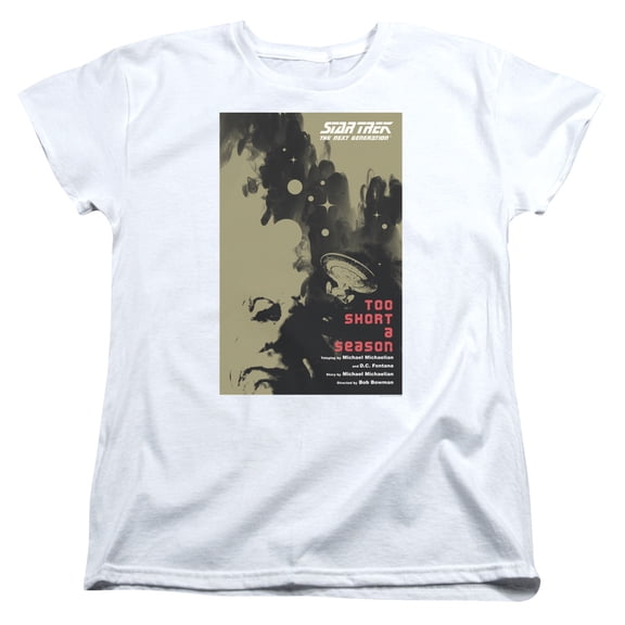 Star Trek Tng Season 1 Episode 16 Women's T-Shirt White