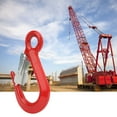 5000Lbs Lifting Hook with Latch Alloy Steel Crane Hoist Rigging Hook