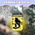 thumbnail image 5 of 4Pcs Mermaid Silhouettes Laser Cutouts Decals Mason Jar Cutouts Ornaments Fairy Cutouts Scrapbook Supplies for Gifts DIY Crafts Wall Painting Window Glass Decor, 5 of 9