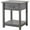 Gray, variant on Pemberly Row Contemporary Solid Wood 1-Drawer Nightstand in Wenge