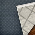 thumbnail image 5 of Grey Geometric Area Rugs for Living Room Washable Rugs Boho Moroccan Area Rug Soft Neutral Geometric Bohemian Carpet Distressed Indoor Rug for Bedroom Dining Room Office Foldable Nonslip Rug, 5 of 9