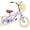 Purple-5, variant on ICEELF Kids Bike Girls Bike 14 Inch for 5-14 Years Old Kids with Training Wheels, Retro Toddler Bike for Girls, Kids Bicycle with Basket, Girls Bicycle