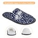 thumbnail image 3 of Fotbe Daisies Flowers Pantuflas Peludas para Mujer con Estampado, Zapatillas de Peluche, Zapatos de Invierno para Casa, Uso Interior y Exterior-Medium, 3 of 8