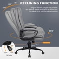thumbnail image 7 of Bossin Big and Tall Home Office Computer chair for Adults, High Back Desk Chair for Heavy Duty 400 LBS, 7 of 7