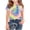 Blue, variant on FSYBOA Girls Graphic Tees, Casual Short Sleeve Crew Neck Pullover Summer Tops Hot Pink Size 10-12 T