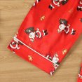 thumbnail image 7 of TOWED22 Kids Christmas Pajamas Girls Button Down Shirt & Pants Cute Toddler Xmas Pajama Set Sleepwear,2-3 Y, 7 of 7