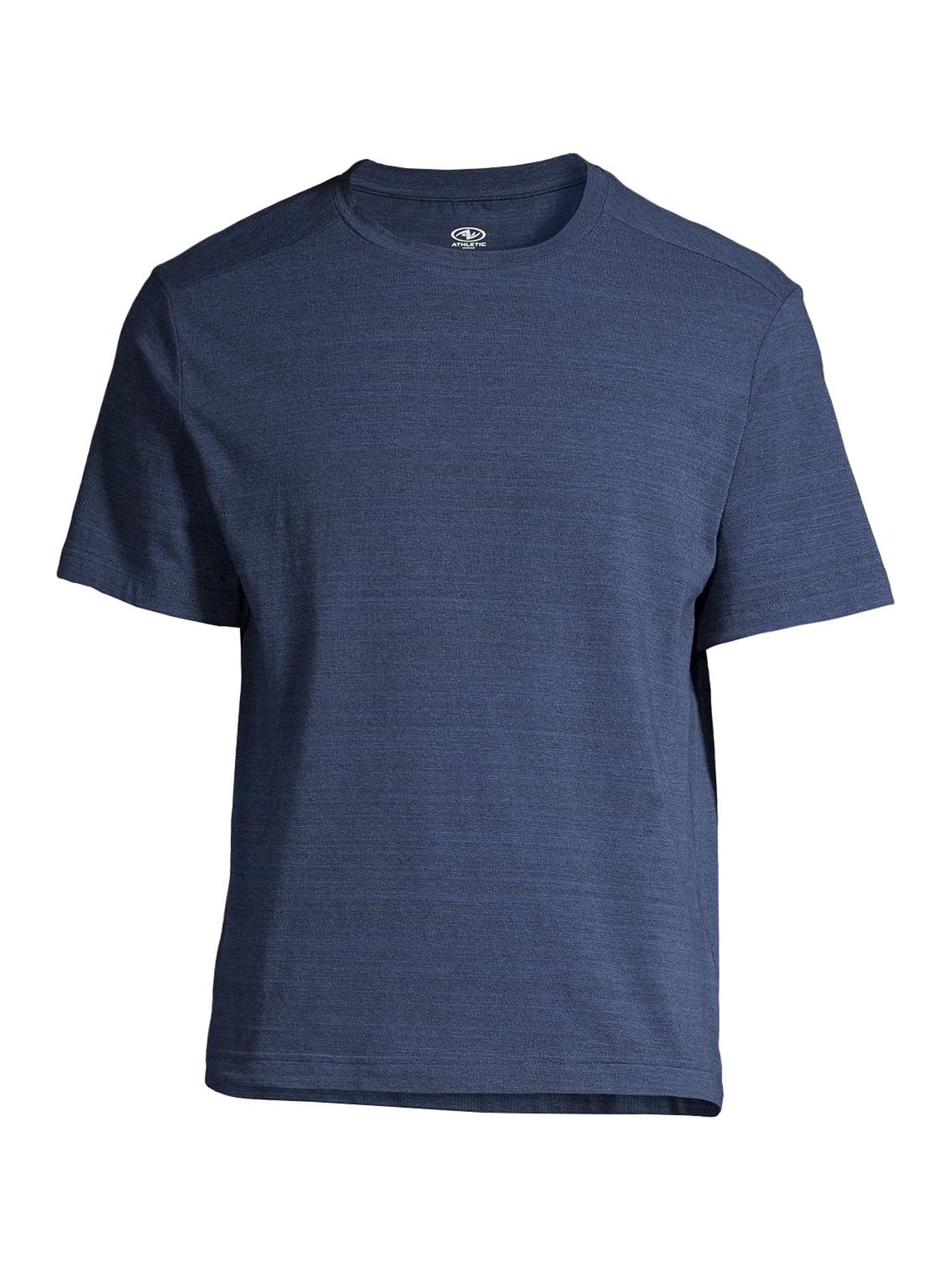 Athletic Works Men's and Big Men's Tri Blend Active T-Shirt, up to 5XL