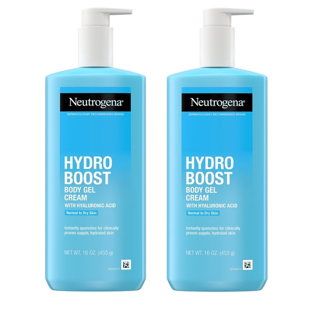 Crema de gel corporal Neutrogena Hydro Boost con ácido hialurónico 480 ml