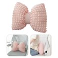 thumbnail image 2 of ​​LYINGF​​ Bowknot Throw Pillow - Cute Bow Shaped Lumbar Pillow for Sofa, Decorative Bow Cushion for Couch, Bed, Living Room, Bedroom, and Car Backrest Support, 2 of 9
