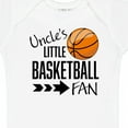 thumbnail image 4 of Inktastic Uncle's Little Basketball Fan Boys or Girls Baby Bodysuit, 4 of 5