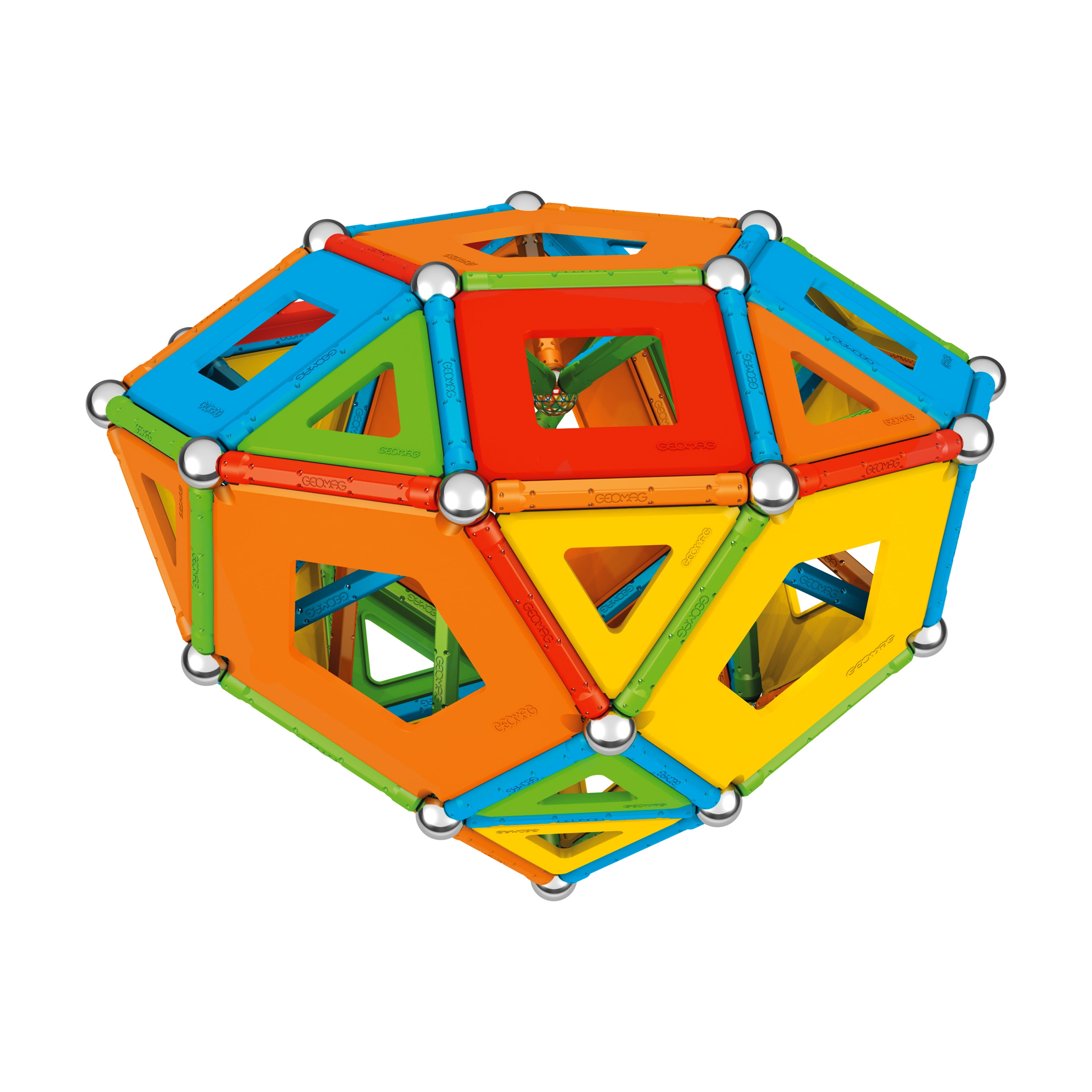 Geomag MASTERBOX Supercolor Panels - 388 Pieces - STEM Toy