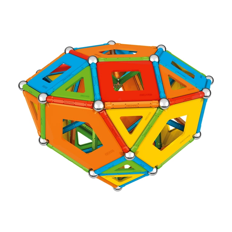 Geomag MASTERBOX Supercolor Panels - 388 Pieces - STEM Toy