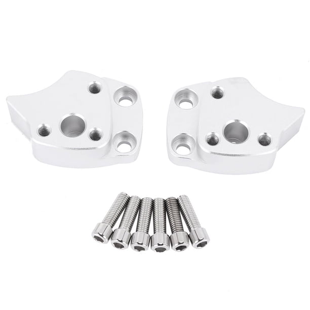 Elevador de Manillar de 25 mm para FJR1300 FJR 1300 2001-2005 Elevador de Manillar Plateado Accesorios de Motocicleta Piezas