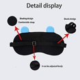 thumbnail image 3 of CHAO 1 piezas lindas bandas para los ojos para dormir cubierta suave y esponjosa para los ojos venda para los ojos escudo de viaje para dormir máscara para los ojos máscara para dormir para niños, 3 of 5