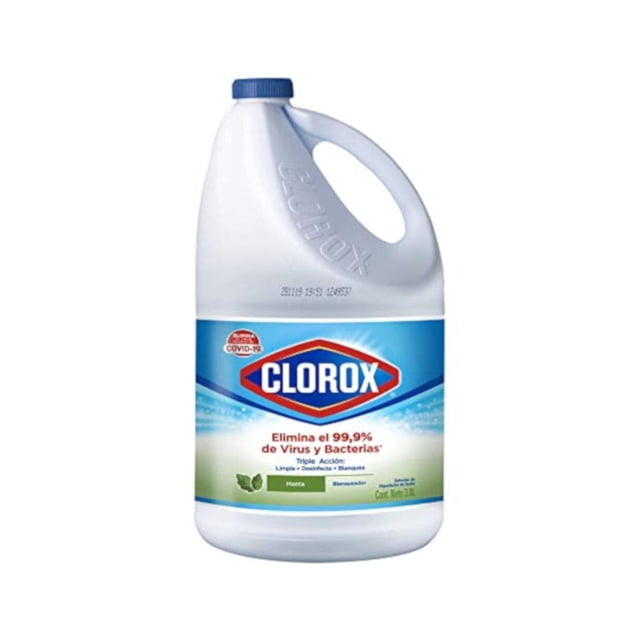 Pack de 6 Blanqueador Clorox Menta Fresca 3.8 L Clorox Menta fresca