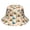 Excavator and Traffic Cone Beige Pattern, variant on Excavator and Traffic Cone Beige Pattern Bucket Hat, Beach Bucket Hat with Wide Brim & Breathable Fabric, Foldable Design Gifts for Unisex Men Women