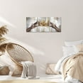 thumbnail image 5 of Gold Crown Painting King and Queen Crown African American Wall Art Framed Canvas Print Living Room Bedroom Home Office Wall Decor 12"x16"x3 Pieces, 5 of 6