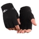 thumbnail image 3 of Guantes cálidos de medio dedo para otoño e invierno, de terciopelo no invertido, para teclado, conducción, equitación, estudiantes, tareas, deportes, guantes antideslizantes, 3 of 6