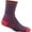 Plum Heather, variant on Darn Tough Women's Hiker Micro Crew Midweight with Cushion Sock (Style 1903) - Eclipse, Medium