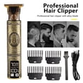 thumbnail image 1 of Cortador De Pelo Cortapelos eléctrico Vintage Barber Clippers Regalo de carga USB digital para hombres, 1 of 6