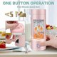 thumbnail image 2 of Travel Portable Kettle, 3-in-1 Mini Electric Kettle, Automatic Shut-Off Travel Tea Kettle (Pink), 2 of 5