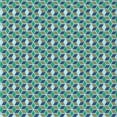 thumbnail image 1 of Ahgly Company Indoor Square Patterned Turquoise Green Area Rugs, 6' Square, 1 of 6