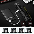 thumbnail image 2 of 2PK Bright Powerful Flashlight XHP70 Rechargeable Zoom Torch Tactical LED Flashlight, 2 of 7