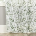 thumbnail image 2 of Mainstays Foliage Crushed Voile 2-Pack Sheer Grommet Window Curtains Panel Pair, 2 of 7