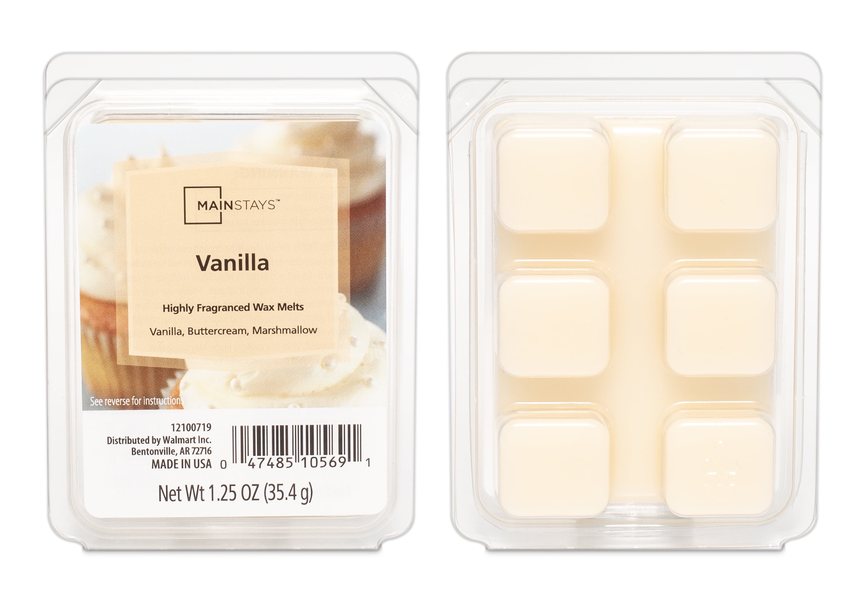 Mainstays Vanilla Scented Wax Melt, 1.25 oz