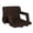 Brown, variant on Seamander Large Size Foldable Stadium Seat Chair for Bleacher Padded Back Support with 6 Reclining Positions, Black