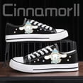 thumbnail image 4 of Sanrio My Melody Zapatos Cinnamoroll Kuromi Zapatos de lienzo de alto nivel Mujeres Zapatos de pareja casual 2024 Primavera / Verano Nuevas zapatillas Lolita, 4 of 6