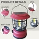 thumbnail image 3 of Linterna solar LED para acampar FloreceBien, linternas de supervivencia portátiles brillantes, lámpara de campamento retro multifuncional - Grande, 3 of 5