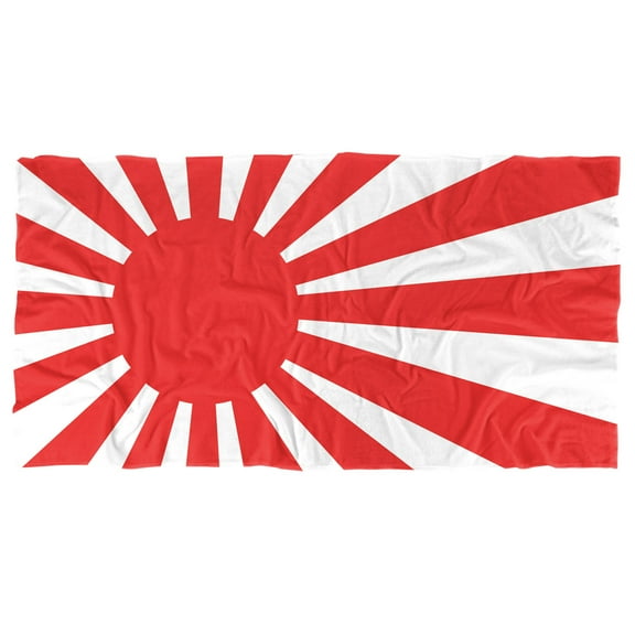 Rising Sun Flag Officially Licensed Beach Towel 30' X 60'