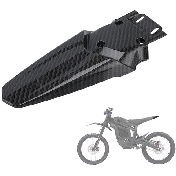 Electric Dirt Bike Rear Fender Protector Fender Mudguard Carbon Fiber Pattern for Talaria Sting MX3 MX4 MX5 Motorcycle