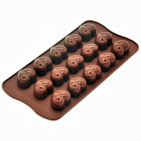 

3D Silicone Heart Gift Box Cake Chocolate Mould Ice Jelly Candy Baking Molds