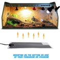 thumbnail image 2 of Reptile Heat Mat, 28x14CM Adjustable Terrarium Heat Mat with Temperature Control for Reptiles -Tortoise, Snakes, Lizards, Geckos, Spiders - Aquarium Safety Mat, 2 of 5