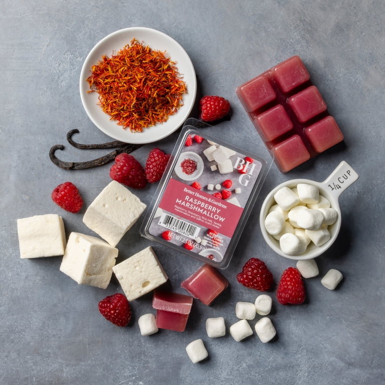 Better Homes & Gardens 2.5oz Wax Melts Raspberry Marshmallow
