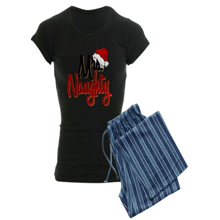 

CafePress - Christmas Mrs Naughty - Women s Dark Pajamas