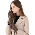 thumbnail image 2 of Jtbuh XLY Full-Hand Womens Touch screen Gloves Genuine Leather Gloves Warm Winter Texting Driving Glove, 2 of 4
