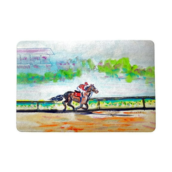 Betsy Drake Interiors Inside Track Door Mat 18x26