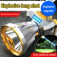 thumbnail image 3 of Super Bright LED Headlamp Rechargeable Headlight Head Power 1900mAh Torch E1Q7, 3 of 6