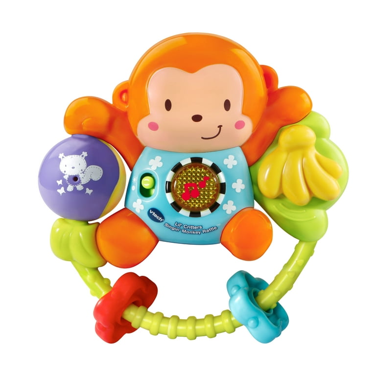 VTech Lil' Critters Singin' Monkey Rattle, Electronic Baby