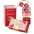 thumbnail image 1 of SGACAI Caja Sorpresa de Salto Roja, Caja Sorpresa de Cumpleaños de San Valentín, Sobre Rojo, Regalos de Salto., 1 of 7