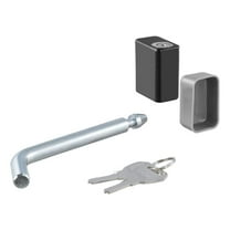CURT 23020 Trailer Hitch Lock, 1/2-Inch Pin Diameter, Fits 1-1/4-Inch Receiver